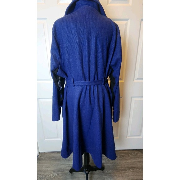 Torrid Disney Her Universe Mary Poppins Cosplay Coat Plus Size 3‎ 3XL Blue Tweed - Picture 4 of 15